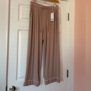 Cozy Earth Women’s Bamboo Pajama Pants in Blush with Drawstring